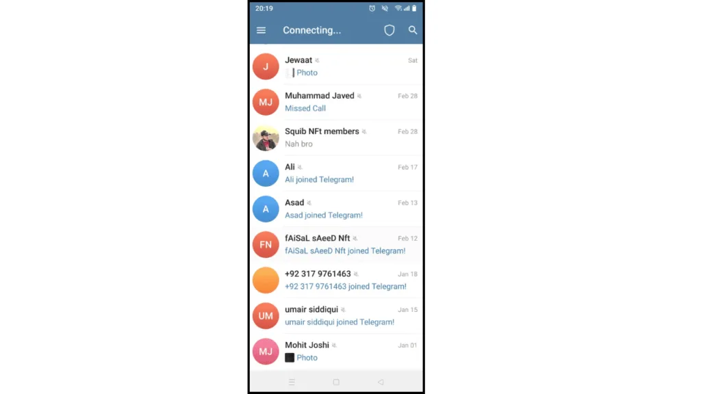 Telegram-account