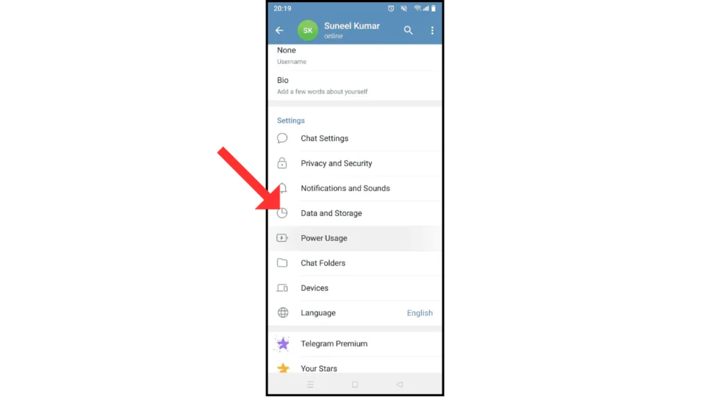 telegram-data-and-storage
