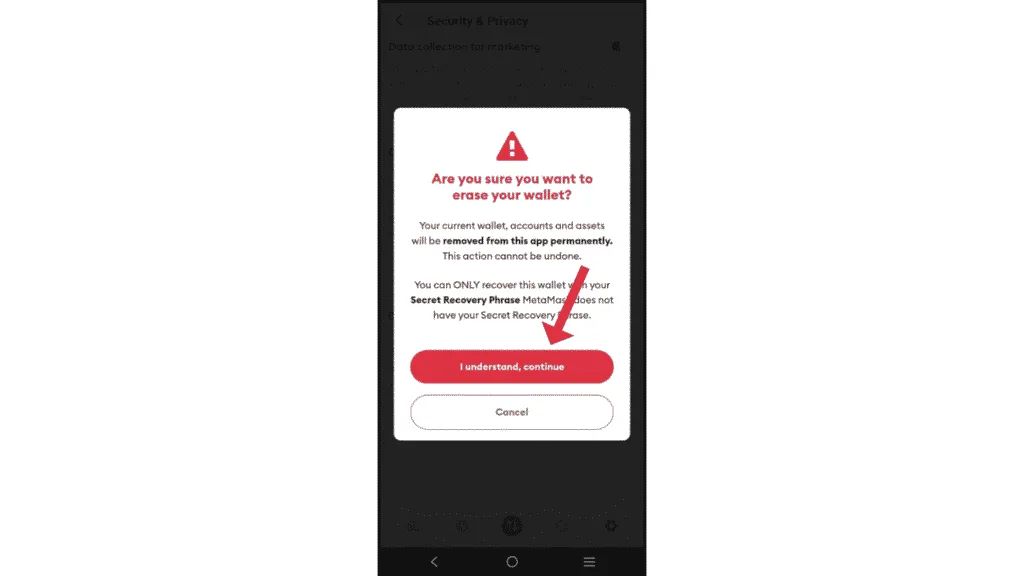 confirm-to-delete-matmask-account