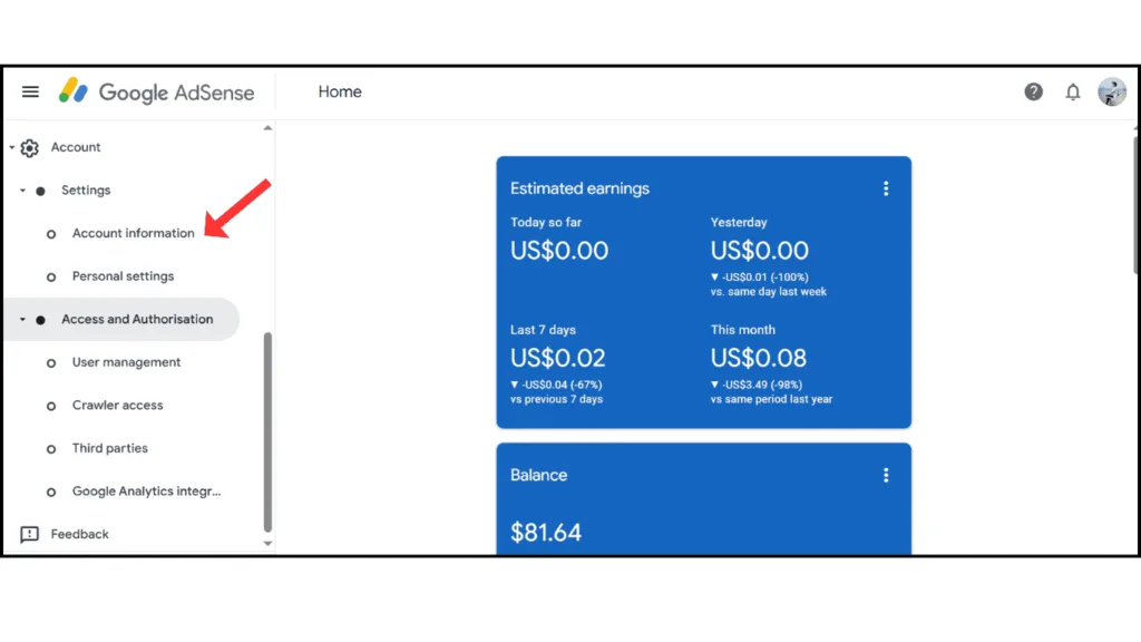 google-adsense-account