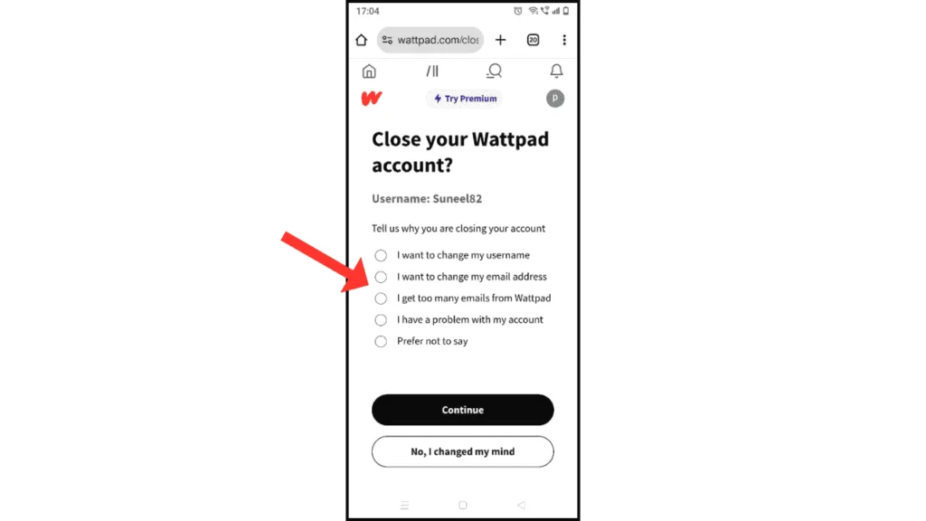reason-to-close-wattpad-account