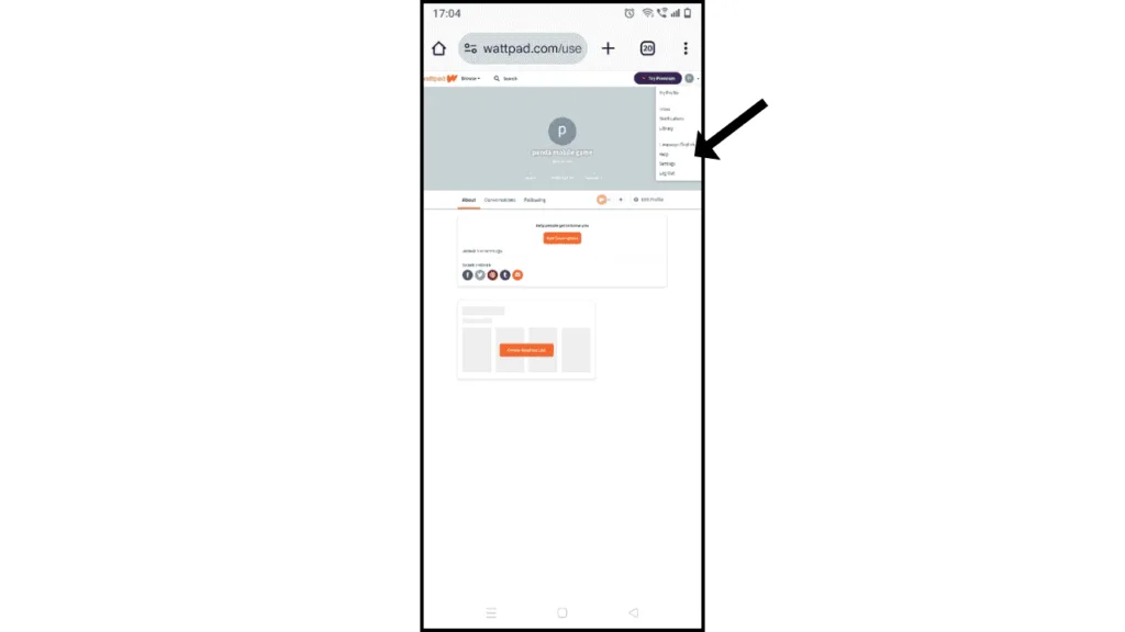 wattpad-settings