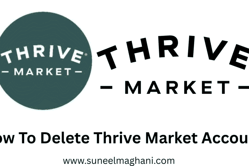 How To Delete Thrive Market Account Permanently