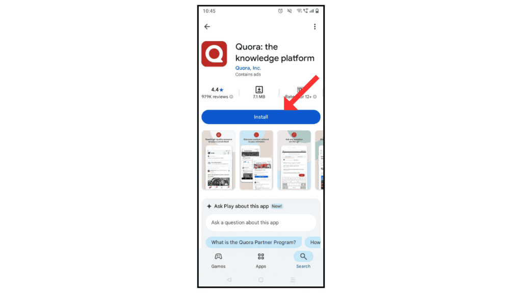 install-quora-app
