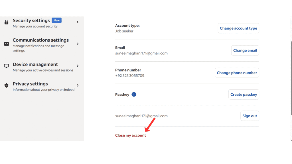 close-indeed-account