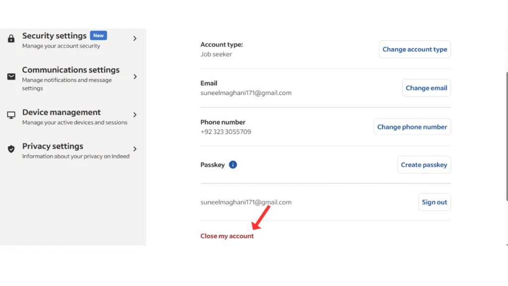 close-indeed-account