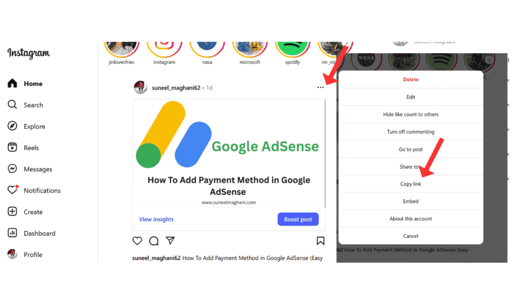 copy-instgram-photo-link