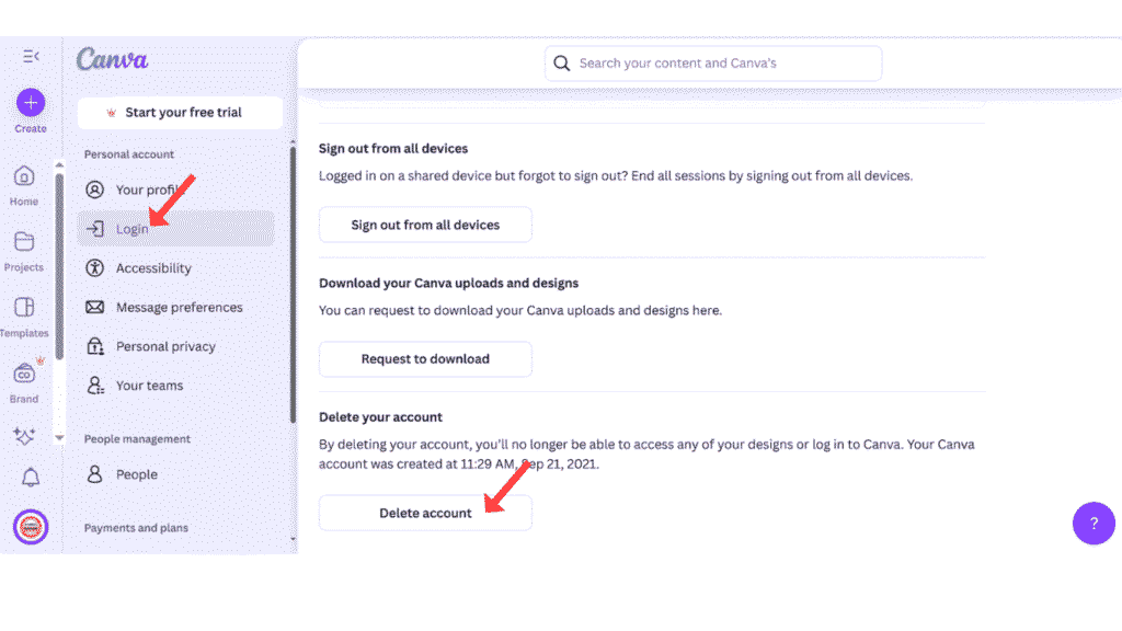 delete-canva-account
