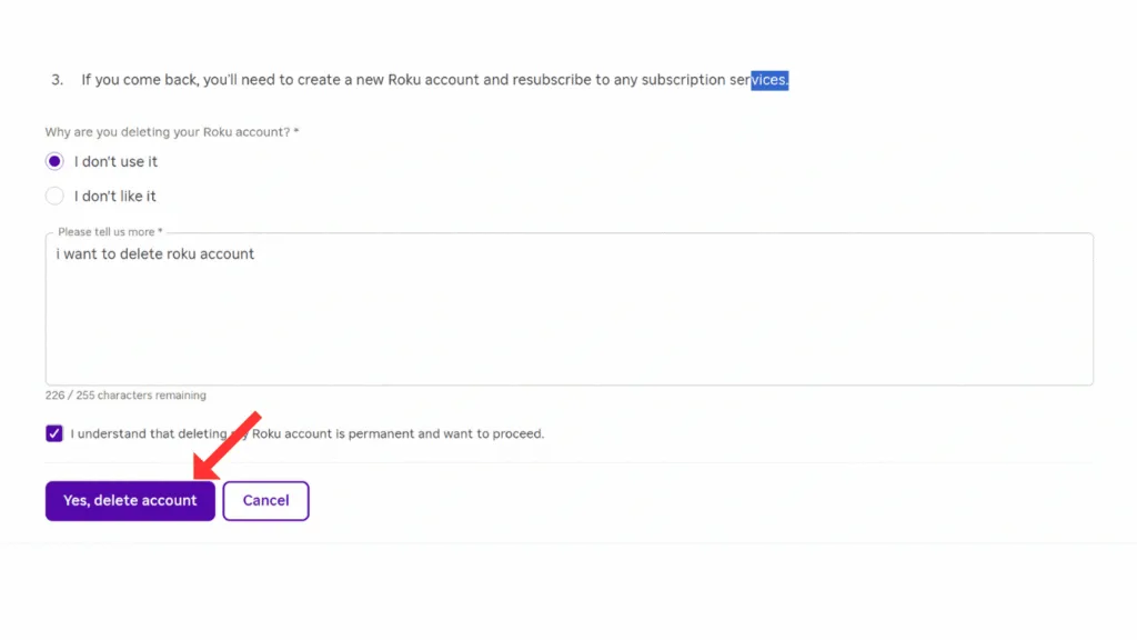 give-reason-to-delete-roku-account