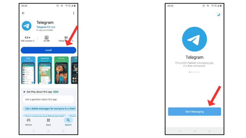 install-telegram-app