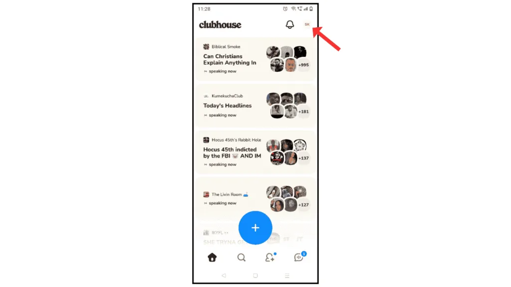 login-clubhouse
