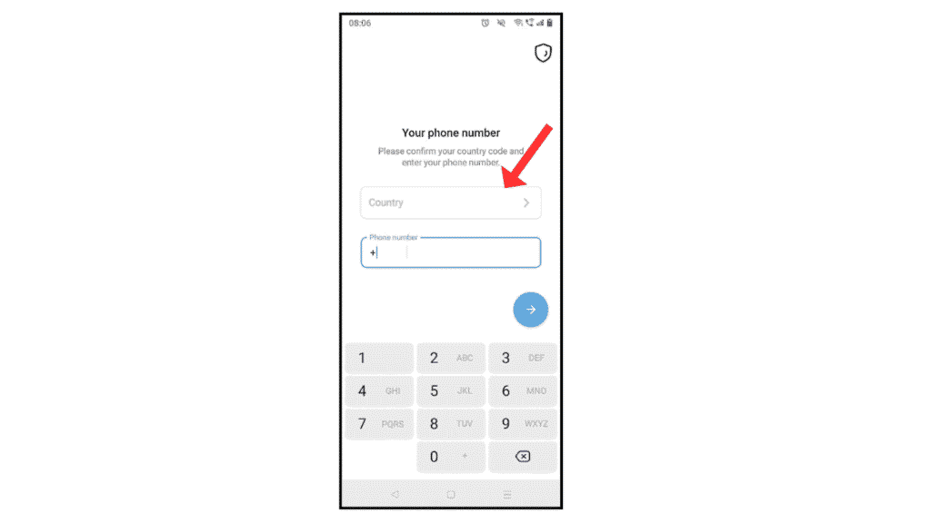 telegram-country-and-phone-number