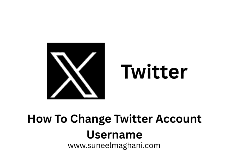 How To Change Twitter Account Username