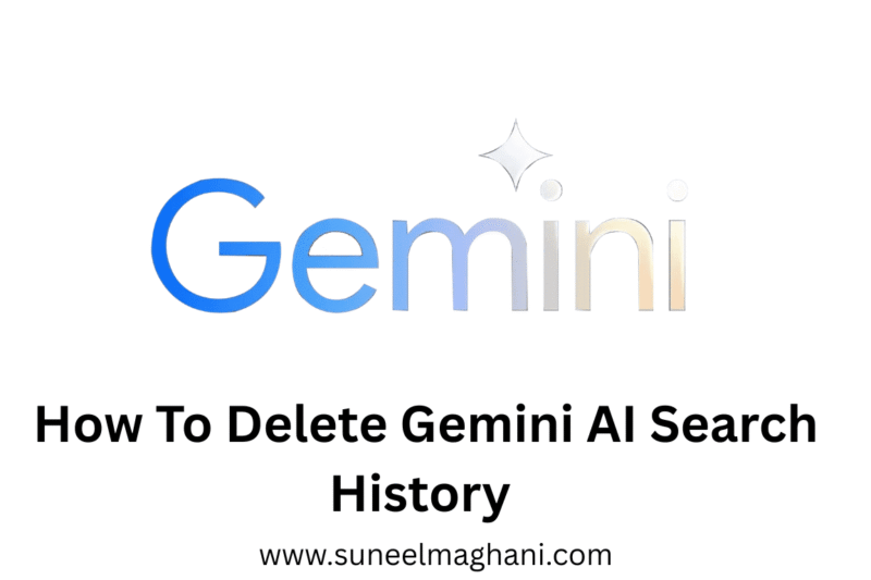 How To Delete Gemini AI Search History 