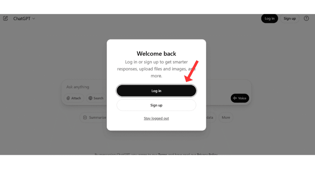 login-chatgpt-account