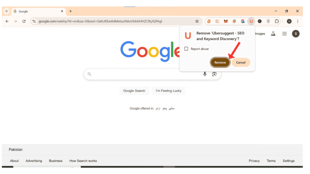 confirm-to-remove-ubersuggest-extension