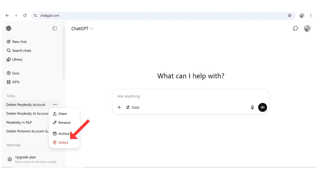 delete-chatgpt-search-history