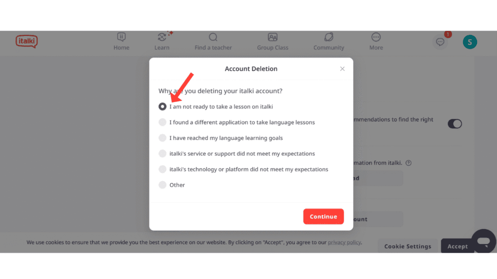 give-reasons-to-delete-italki-account