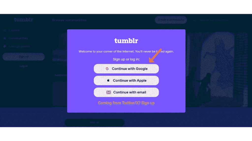 login-tumblr-account