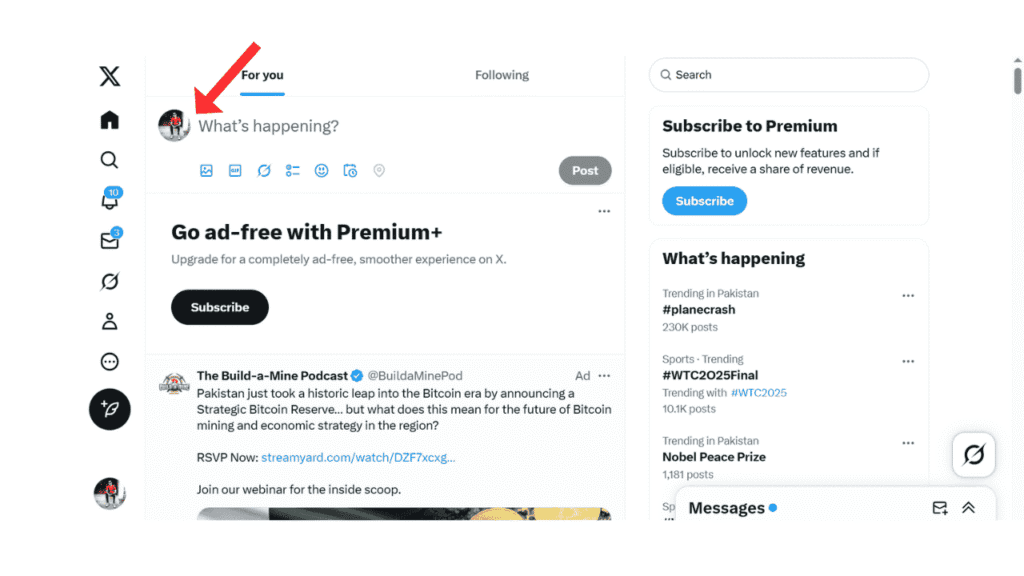 login-twitter-account