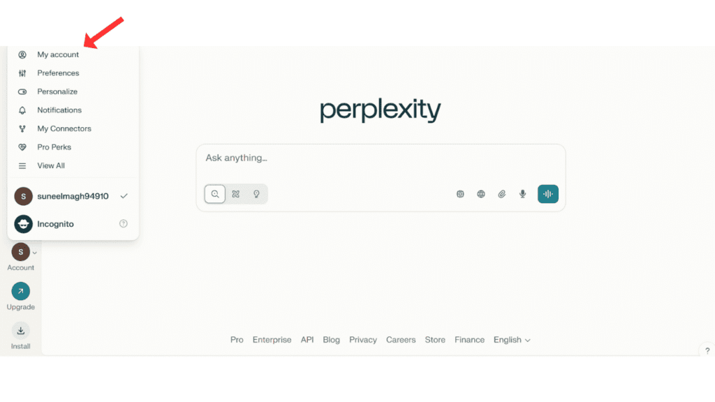 perplexity-account
