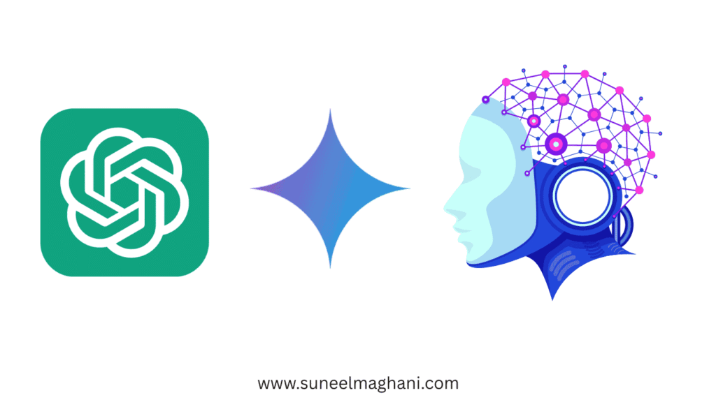 Google Gemini and ChatGPT