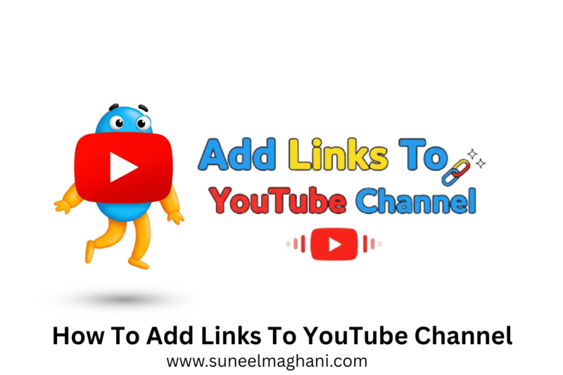 How To Add Links To YouTube Channel