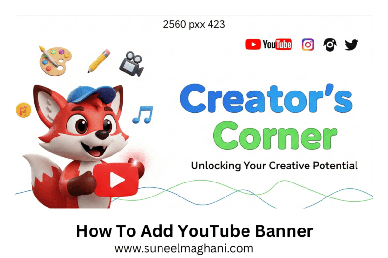 How To Add YouTube Banner Image