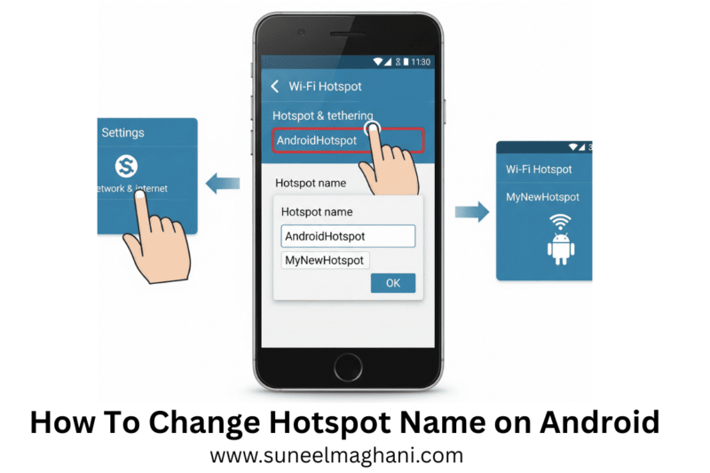 How To Change Hotspot Name on Android