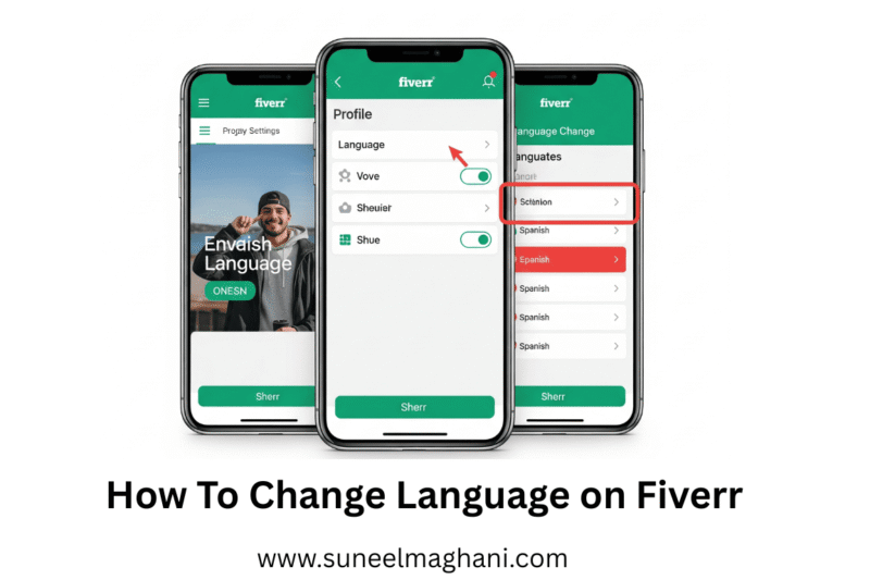 How To Change Language on Fiverr