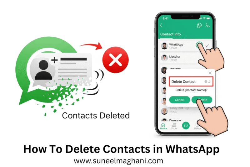How To Delete Contacts in WhatsApp