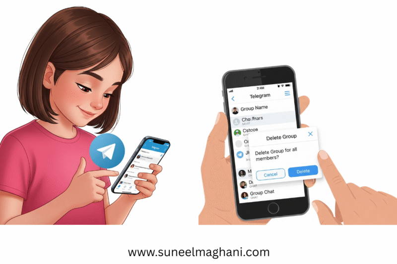 How To Delete Telegram Group On Phone