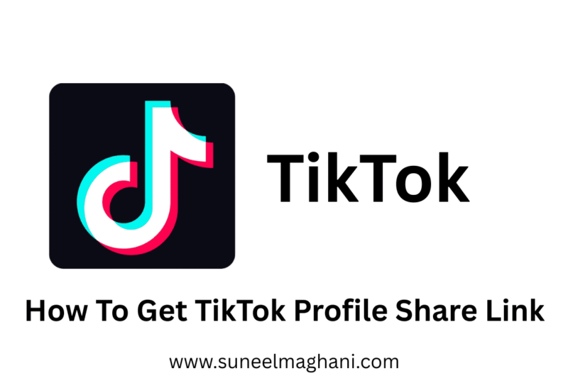 How To Get TikTok Profile Share Link