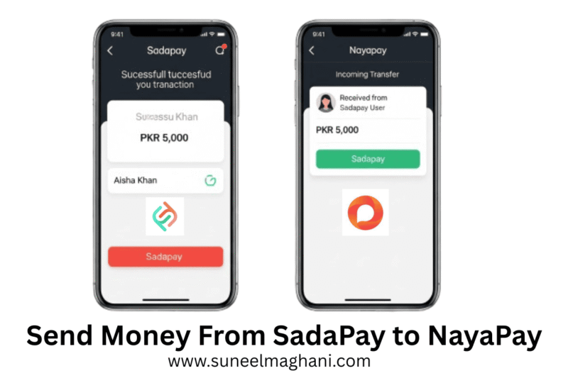 How To Send Money From SadaPay to NayaPay