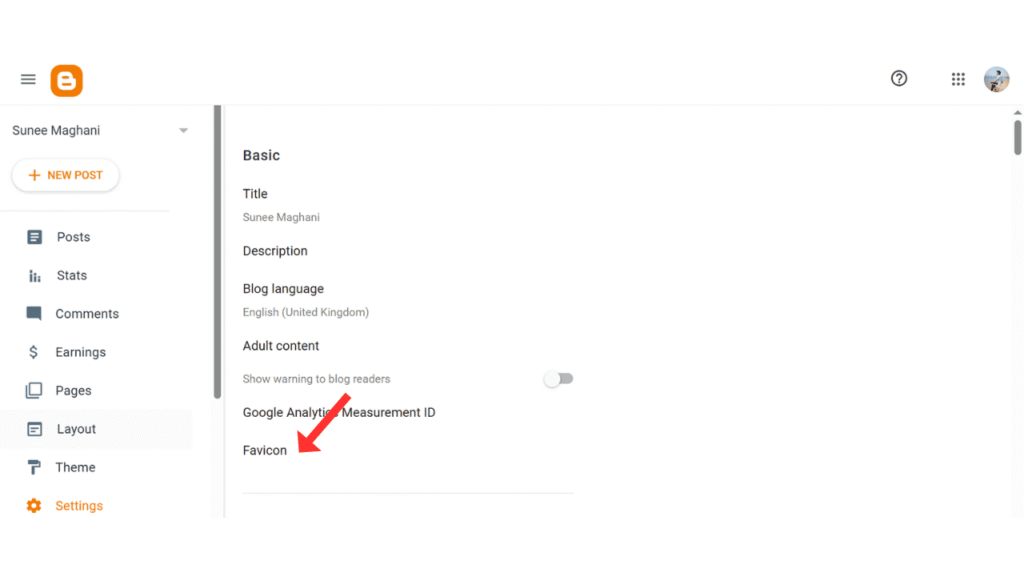 blogger-favicon-settings