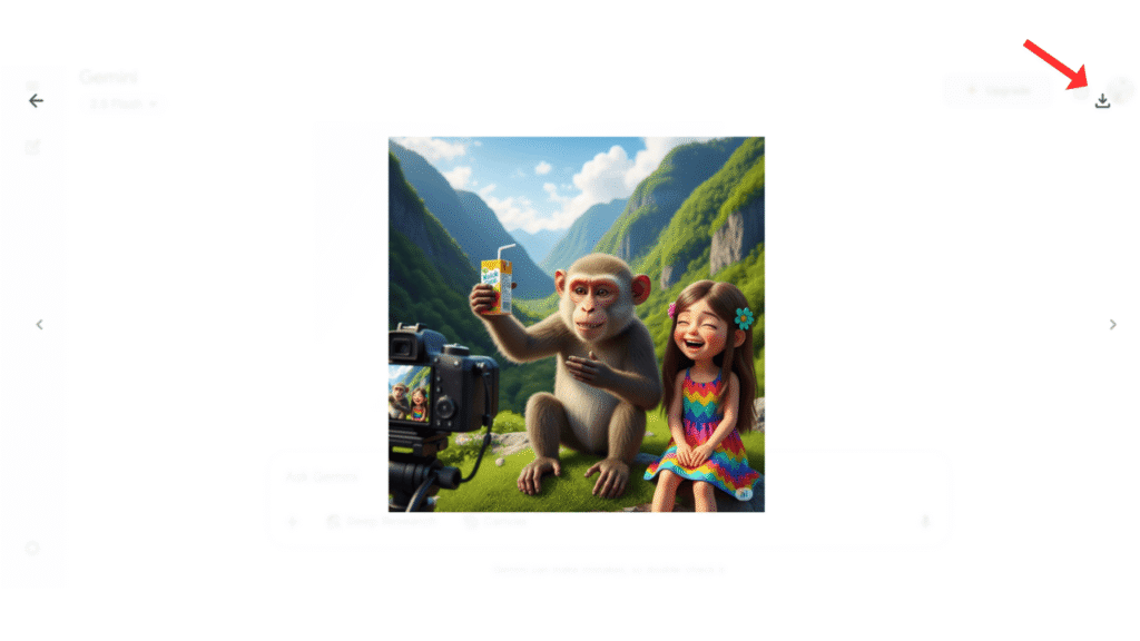 download-ai-image-in-googel-gemini