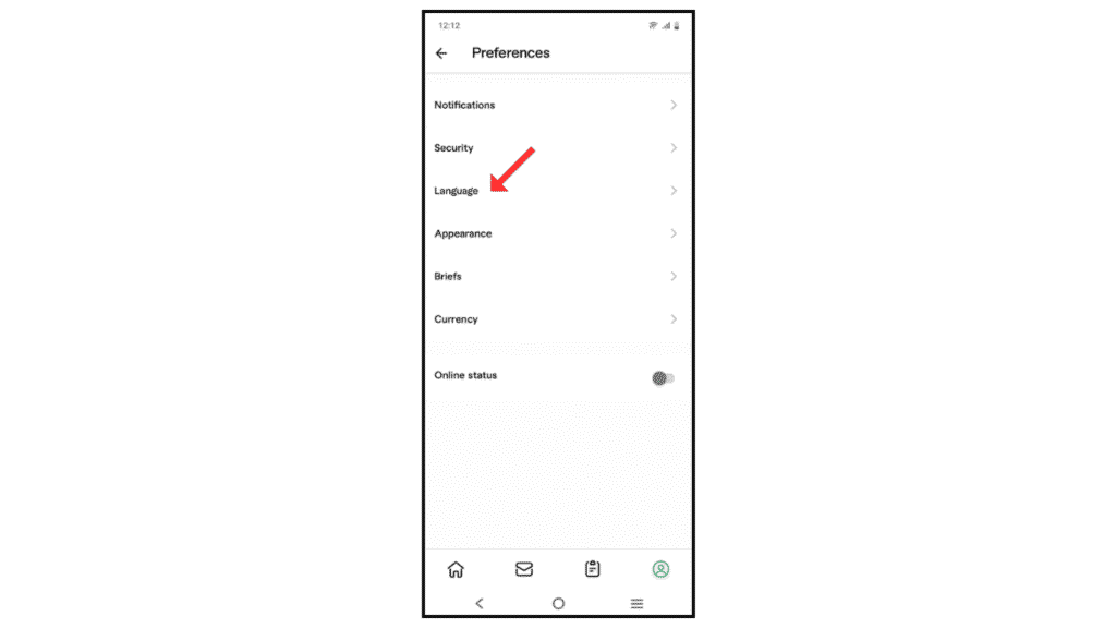fiverr-account-language-setting