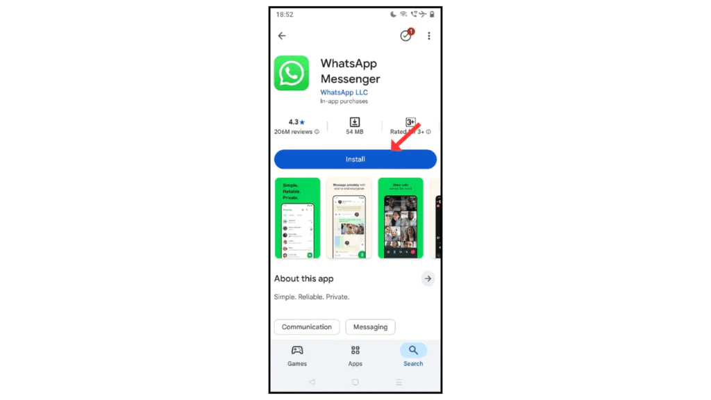 install-whatsapp-app