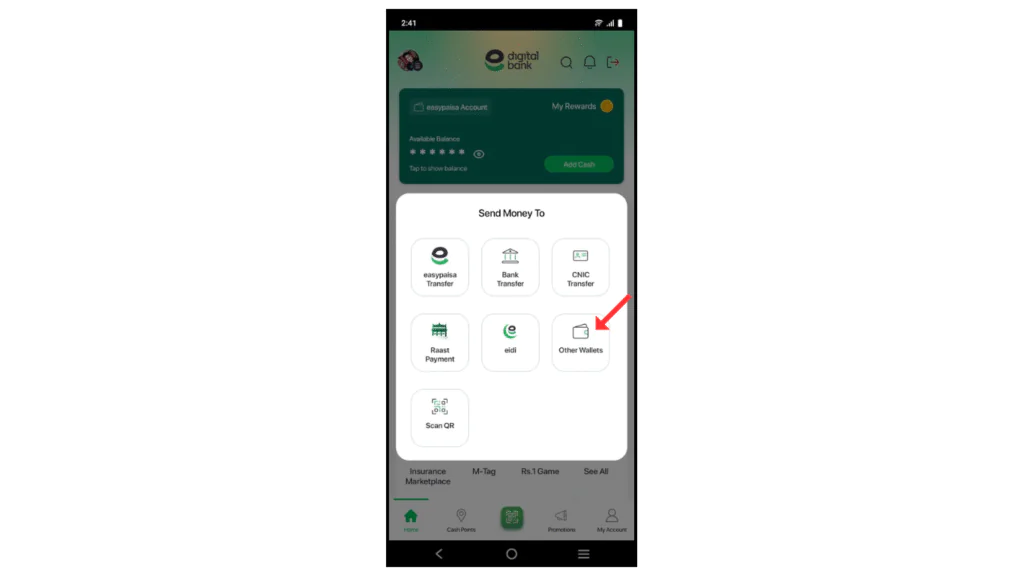 easypaisa-other-wallet-menu
