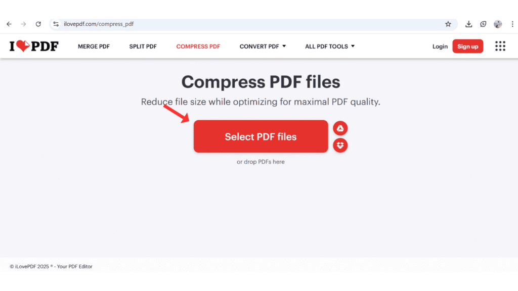 select-file-to-compress-file