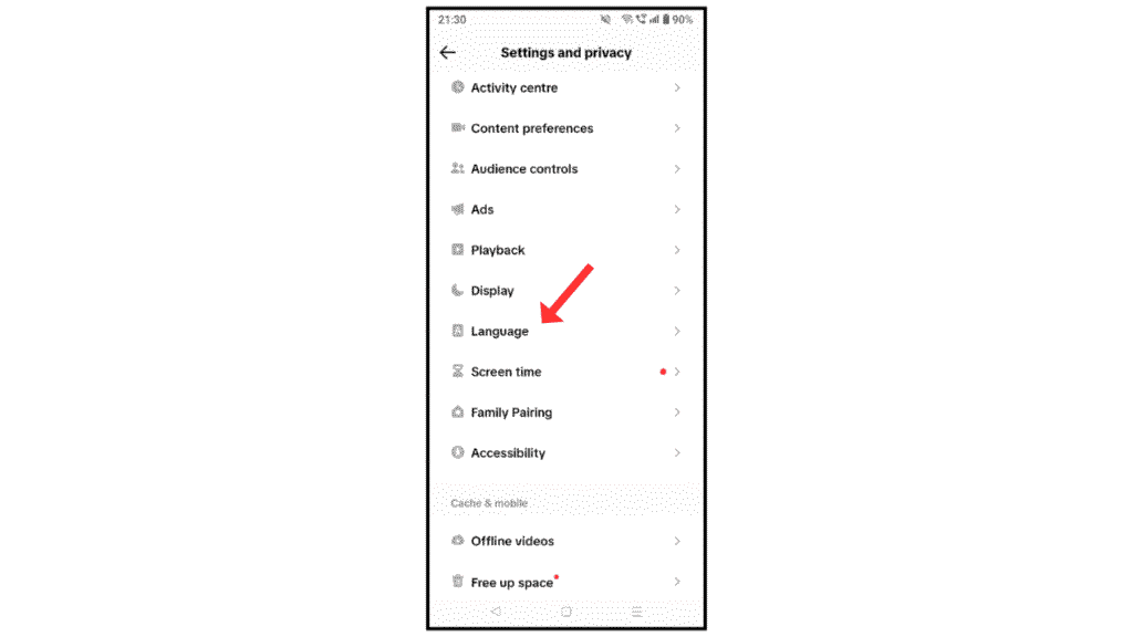 tiktok-settings-menu