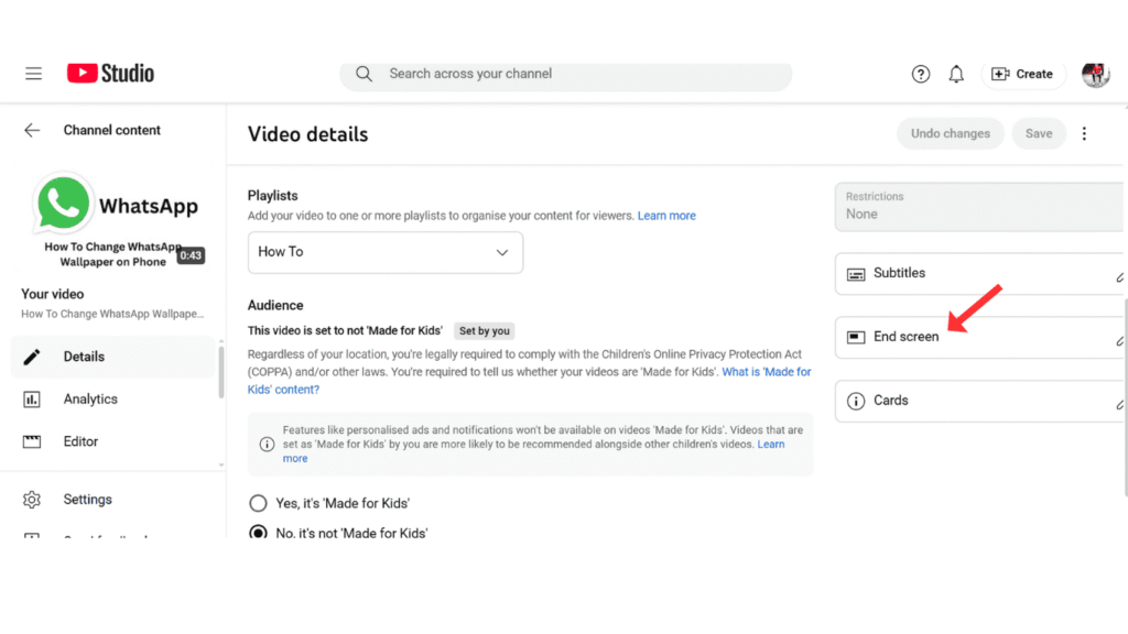 youtube-studio-end-screen