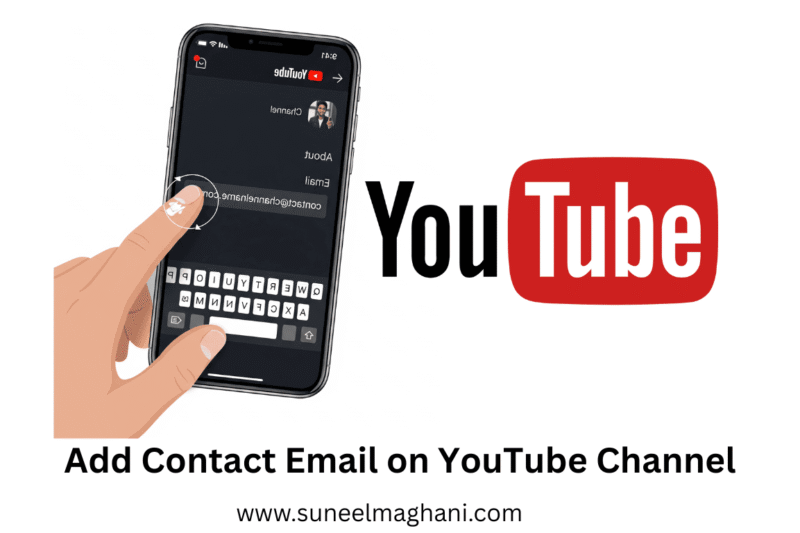 How To Add Contact Email on YouTube Channel
