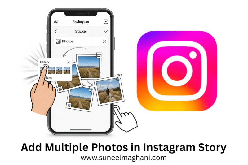 How To Add Multiple Photos in Instagram Story