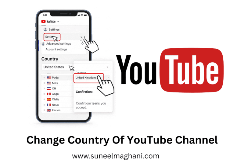 How To Change Country Of YouTube Channel