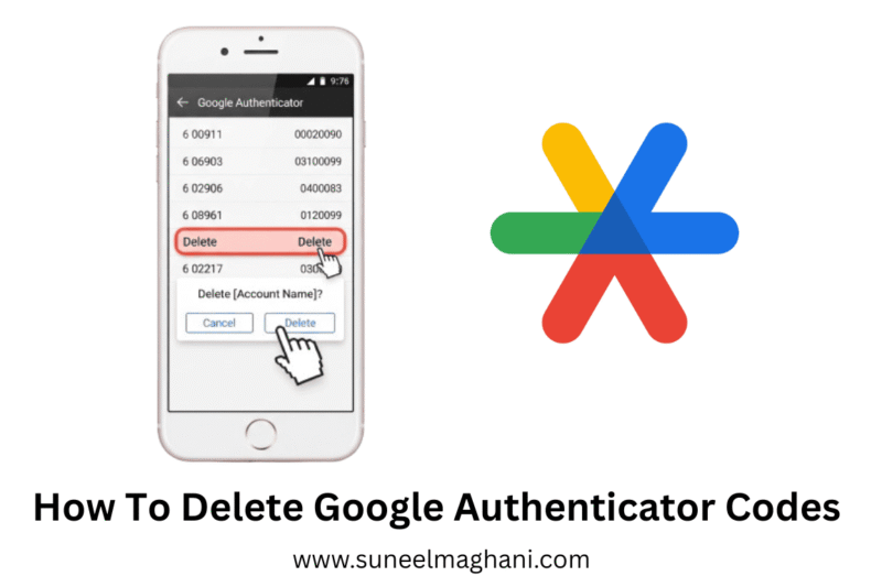 How To Delete Google Authenticator Codes 