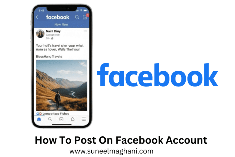 How To Post On Facebook Account