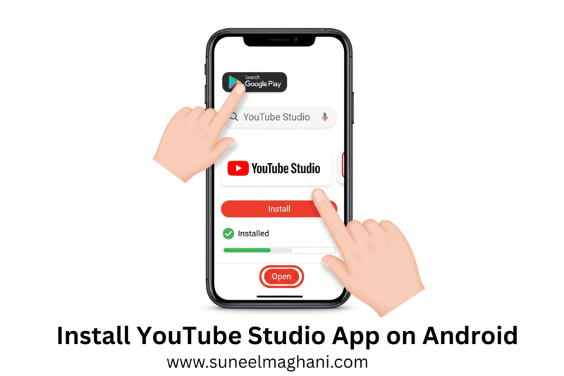 How To Install YouTube Studio App on Android Phone 