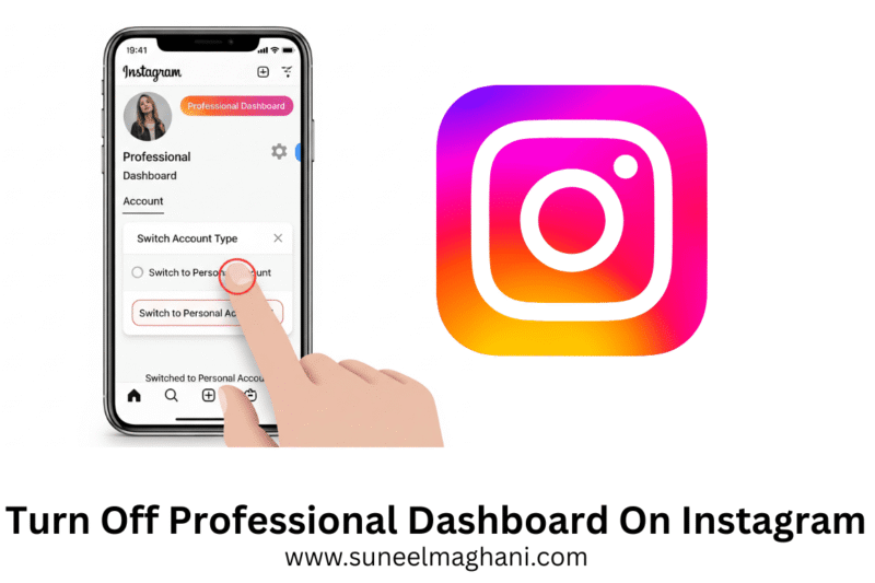 How To Turn Off Professional Dashboard Mode On Instagram 