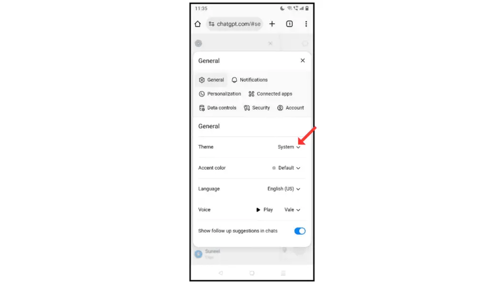 chatgpt-theme-settings